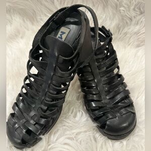 Mia Leather Gladiator Sandals